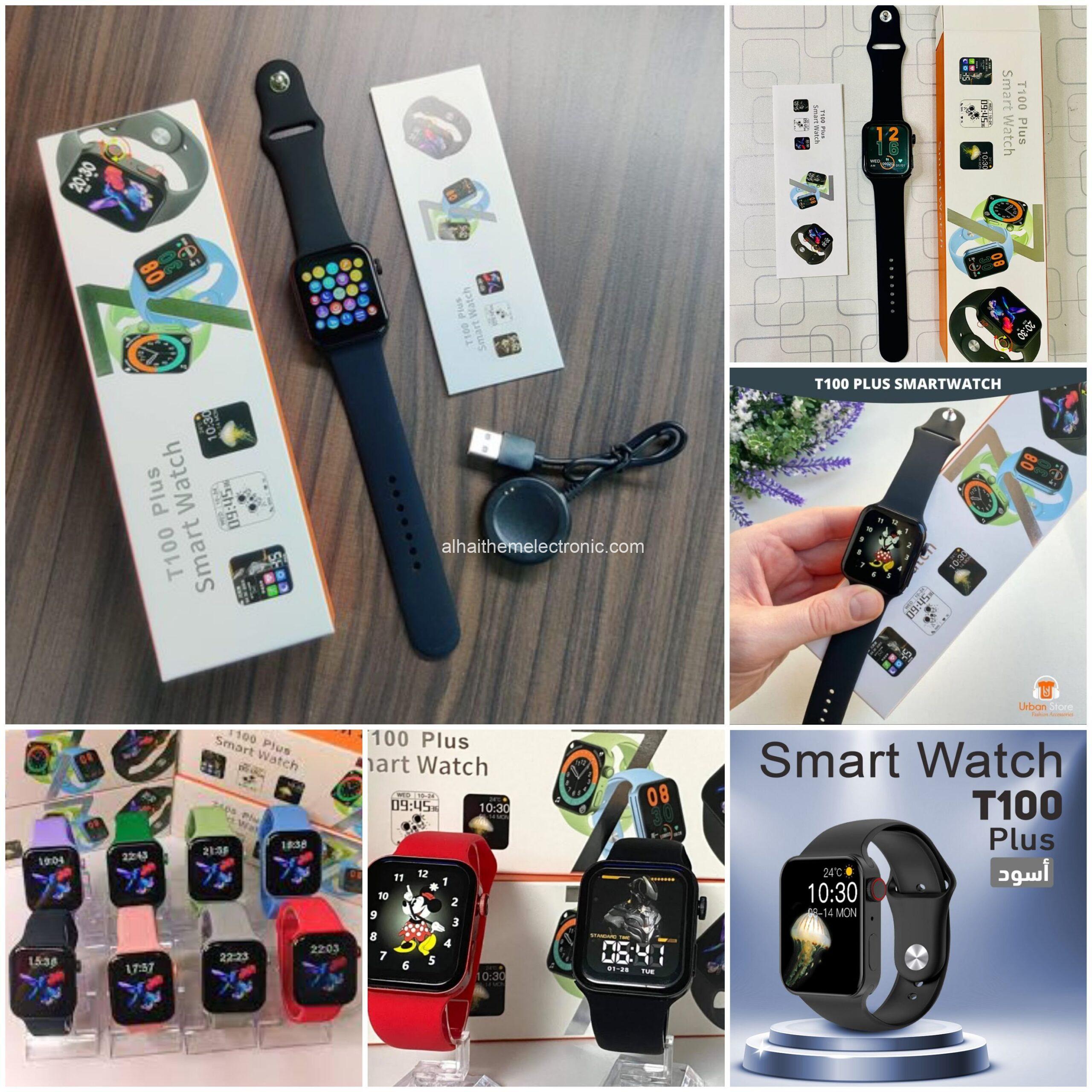 ساعة ذكية T100 PLUS