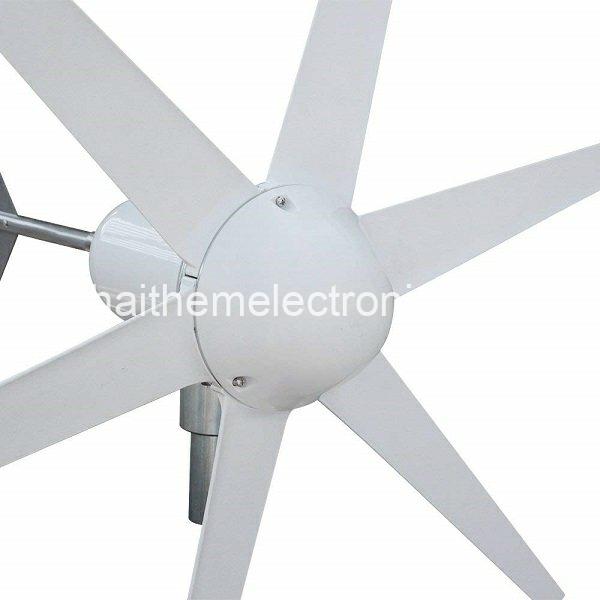 توربينات توليد طاقة بالرياح 400 وات 12/24 فولت 6 ريش Turbine 400w الاصلي - الصورة 6