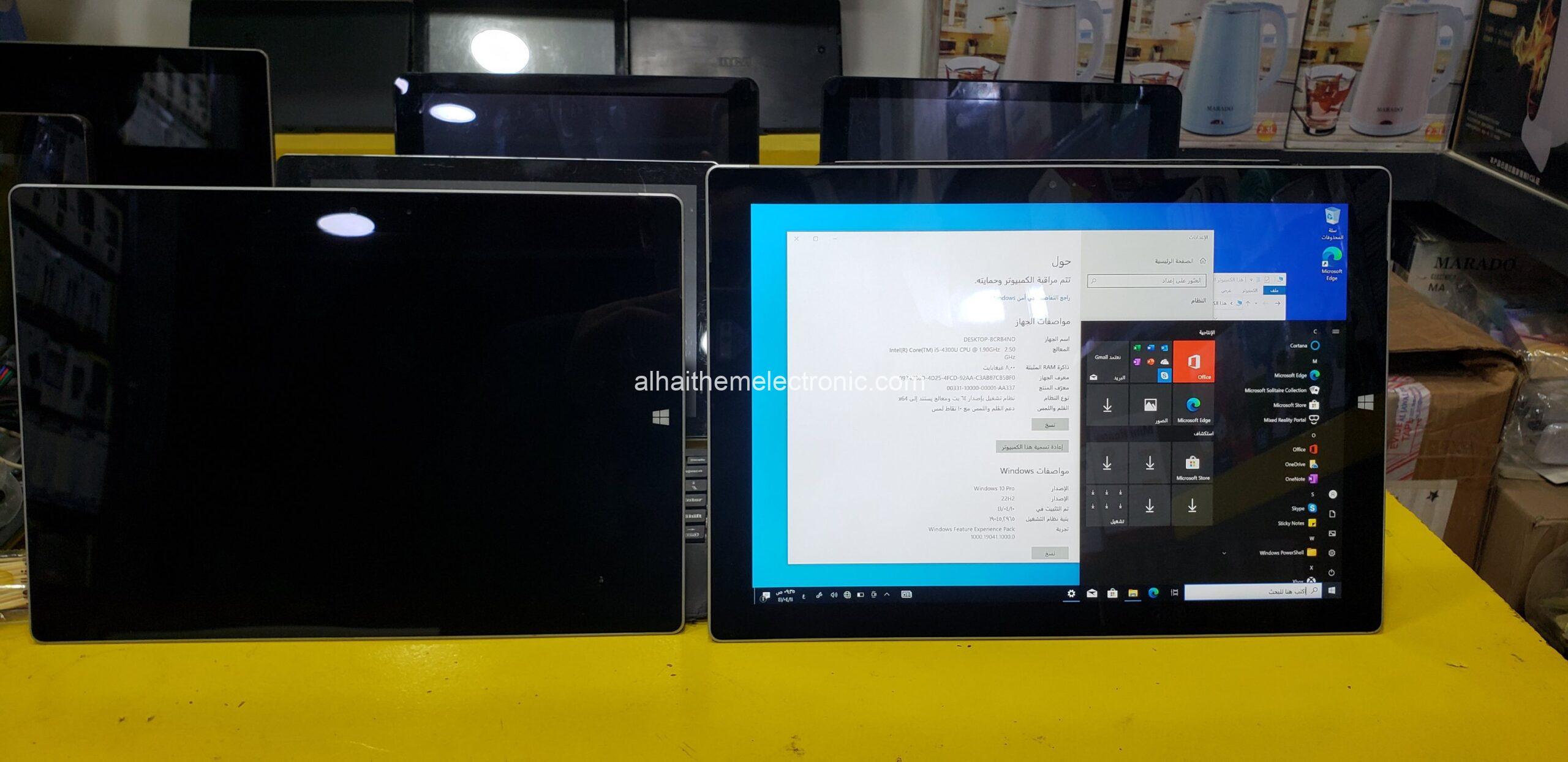 تابلت ميكروسفت سيرفس ٣ برو 256GB Microsoft surface 4 pro - الصورة 2