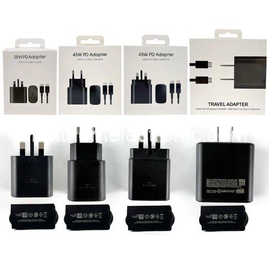 شواحن سامسونج مع الوصلة تايب سي Samsung charger and cable