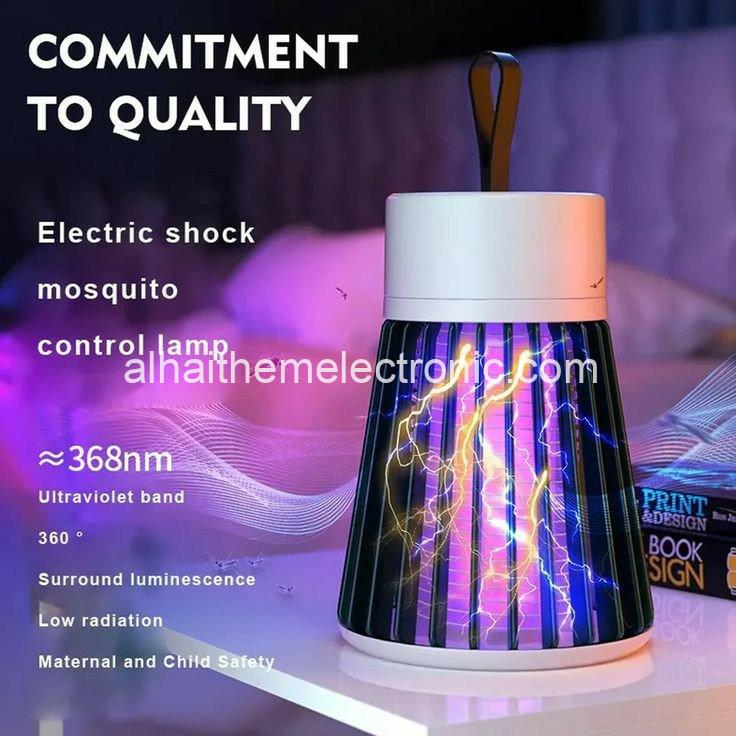لمبة ابجورة صاعق بعوض قابلة للشحن Mosquito Killer lamp